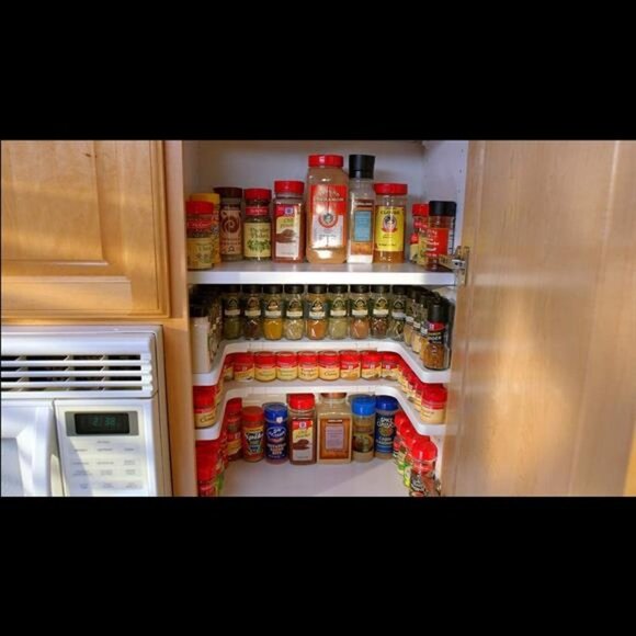 Spicy Shelf Deluxe Expandable Spice Rack Organizer - Picture 7 of 7
